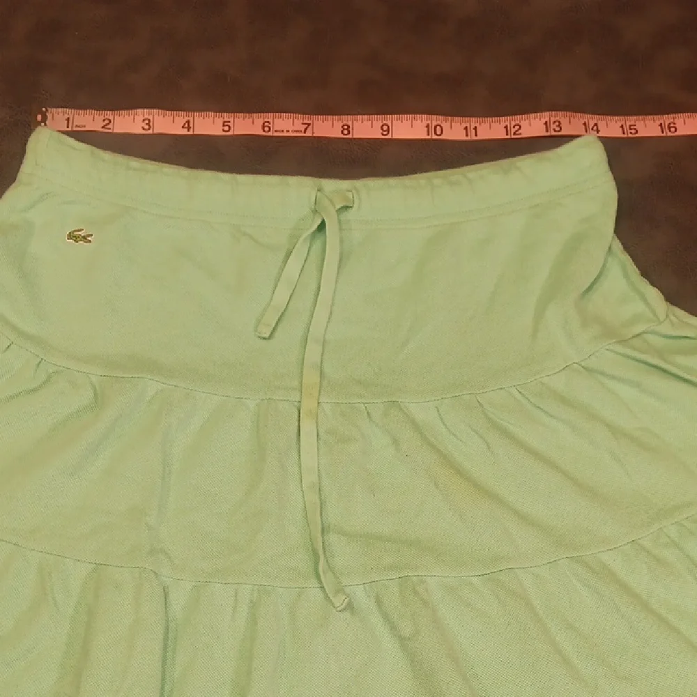 Vintage Lacoste Tiered Ruffle Tennis Skirt
